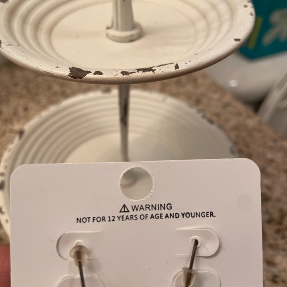 Mermaid and Anchor Earrings - Picture 3 of 3